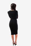 Knee Length Stretch Dress